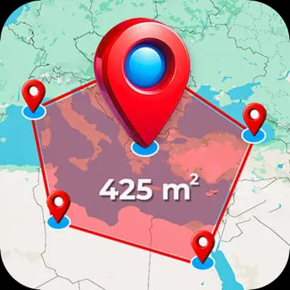 GPS Field Area Measure Logo