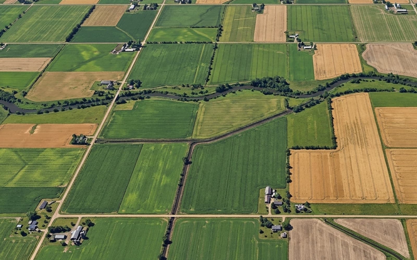 Satellite parcel view